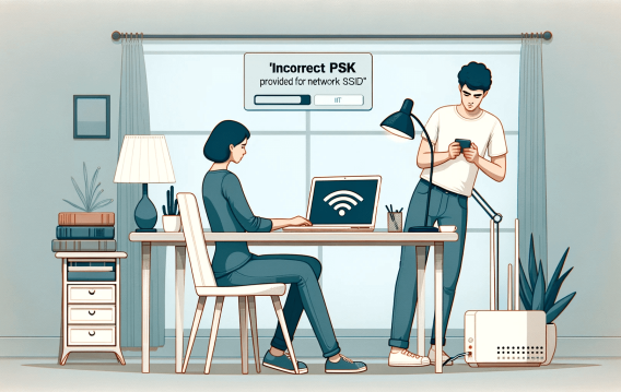 How to Fix Incorrect PSK Provided for Network SSID Error