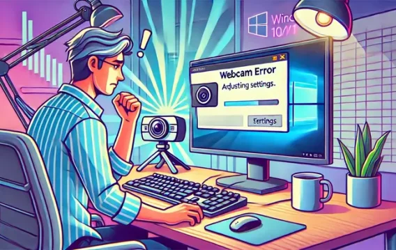 How to Resolve Webcam Error Code 0xA00F4243 (0xC00D3704)?