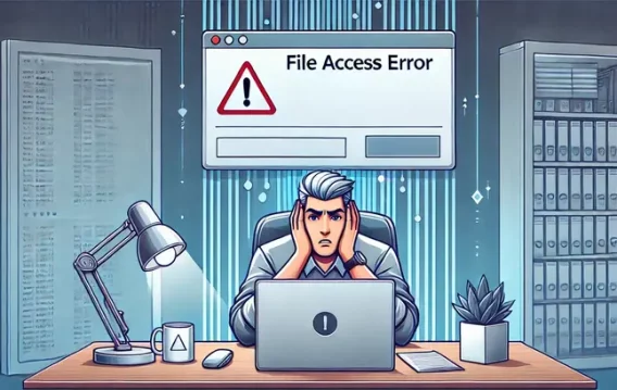 “The Process Cannot Access the File Because...”[Fixed]